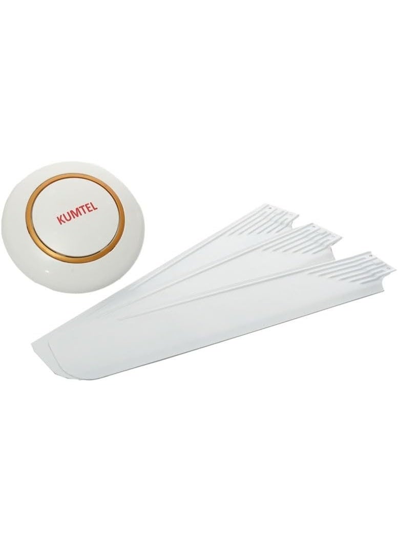 كومتيل مروحة سقف كوميتال-56 بوصه  3 ريشة باللون الأبيض CF-666 - Image 2